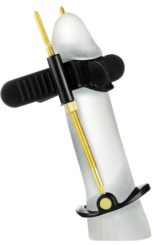 Me You Us PT 1000 Penis Extender Training System – Adjustable Male Traction Device – Comfortable Custom Fit – Black & Gold Durable Design