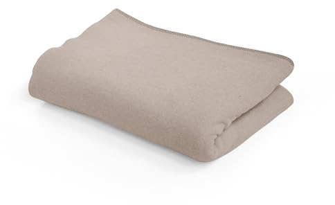 SETEX Coperta rotonda con cuciture decorative