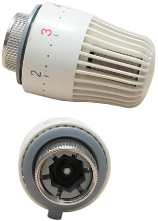 2 Stück Heizkörper Thermostatventile Nur Kopf Heizkörpertemperatur Reglerknopf Ersatz Thermostat Heizkörperventile Raumtemperatureinstellung