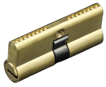 SchließZylinder Türzylinder-Hardware vorgespanntes Schloss 65–110 mm Zylinder AB-Schlüssel Anti-Diebstahl-Eingang Messing-Türschloss verlängerter Kern erweitert Custom Zylinderschloss(90(45-45))