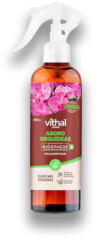 Abono Fertilizante Líquido Listo Para Usar para Orquídeas ECOLÓGICO MUY EFICAZ | Flores más duraderas | Origen Natural | Formulación Nutritiva Orquídeas y Plantas Delicadas | 250ml | Nexum Market