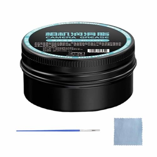 Grasa helicoidea de lente - lubricante de cámara de precisión, lubricante de tubo de enfoque suave | Lubricación de lentes de larga duración de 17 cm, grasa de mantenimiento óptica duradera, limpiador
