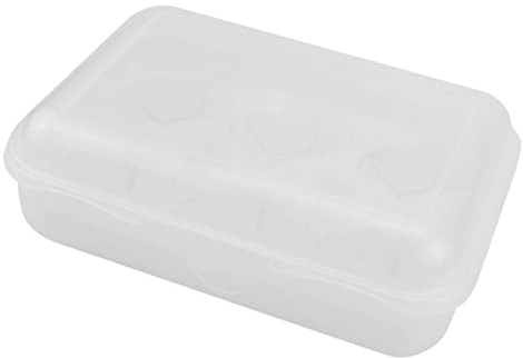UKCOCO Caja De Protección Para Huevos Huevera Exterior Organizador De Huevos Doméstico Huevera Reutilizable Para Camping Picnic Almacenamiento Refrigerador Material Resistente