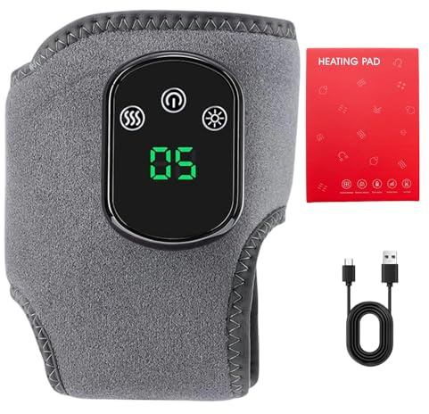 DAJASD Massaggiatore Elettrico Per Piedi, 3 in 1 Massaggiatore per Caviglie con 3 Modalità e 5 Livelli di Calore, Portatile Foot Massager Per Caviglie, Tallone, Suola, Arco Plantare