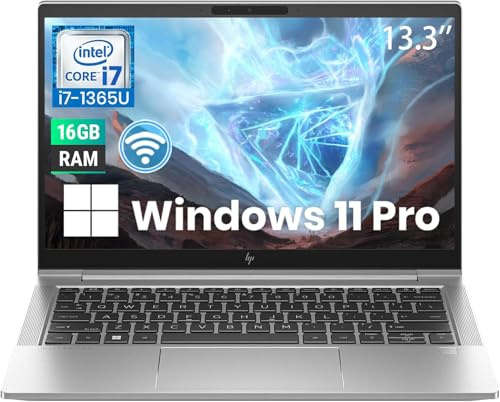 HP EliteBook 630 G10 Business Laptop, 13.3 FHD (1920 x 1080), Intel Core i7-1365U, 16 GB RAM, 512 GB SSD, tastiera QWERTY, Windows 11 Pro (ricondizionata)