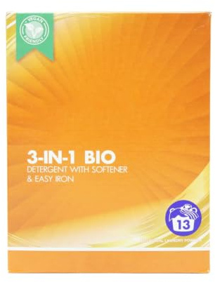 HOCHSTE® 3-in-1 Laundry Powder, Fabric Softener & Easy Iron Formula, Tough Stain Removal, Built-In Fabric Softener, Fresh Clean Fragrance, Household Laundry Detergent, (1Pcs)