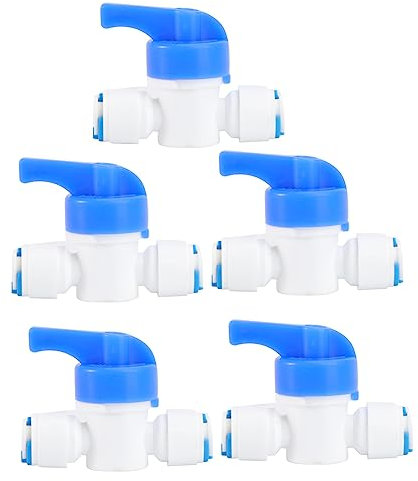 Toyvian 5pezzi Raccordi per Od da Valvole per Ro Accessori per Filtrazione e Irrigazione
