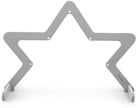 Sterntaler Spielbogen Stern, Holz, Alter: 0-18 Monate, 63 x 90 x 49 cm, Grau