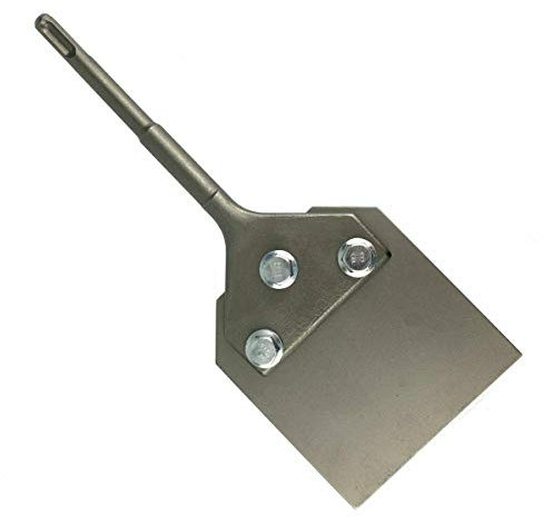 SDS Plus Spachtelmeißel 250x100mm f. Kleber, Teppich, Farbe