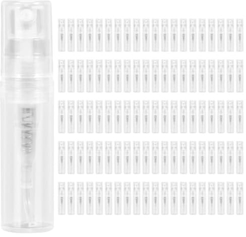 Dytabepl 100 flaconi in plastica da 2 ml,dosatore bottiglia prova profumo bottiglia campione bottiglia