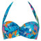 Sunflair Mix and Match Bikini Top Multicolor Bandeau Neckholder Oberteil mit Softschalen Bügel verstellbare Träger