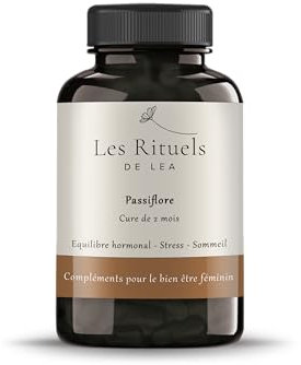 Passionflower Concentrated - 500mg - No Additives and French Formulation