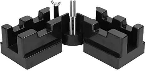lvifloae 2-in-1-funktionelles Gehrungsmess-Schneidewerkzeug, 85–180 ° winkelverstellbare Eckklemme, Holzwinkelklemmen, Halter und Schneiden