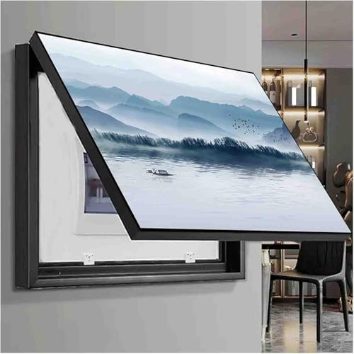 Cache-Panneau électrique - Décoration pour boîtier de Compteur, Panneau de disjoncteur dissimulé, Peinture décorative pour boîtier de Compteur électrique