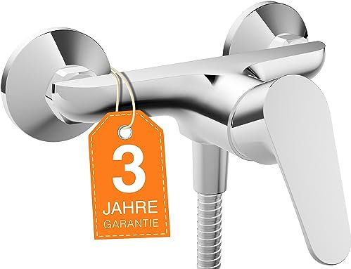 EISL Duscharmatur CLAUDIO, Wasserhahn Bad mit Brauseanschluss, Einhebelmischer Dusche Chrom NI168CALCR