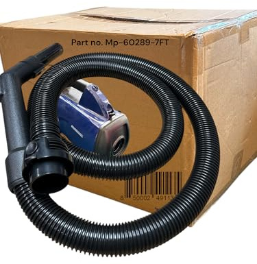 Maresh Products Vacuum Hose Replacement for Eureka & Sanitaire Mighty Mite, SmartVac & Professional Series – Fits Models 3670, 3686, SC3683 & More – Replaces OEM 60289-7 – Crush-Resistant (7 Foot)