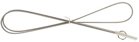 Long Pipe Cleaners For Cleaning, Drain Snake, 150cm Beer Silicone Pipe Cleaner Tube Spiral Cleaning Brush Drain Cleaner fStraw Cleaner Pipe Cleaner Brush for 8-10mm Silicone Tube