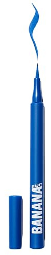 Banana Beauty Eyeliner azzurro (Take a Risk) – Make-up waterproof con tenuta fino a 14 ore – Applicazione precisa – Vegan & Cruelty-Free – Dermatologicamente testato