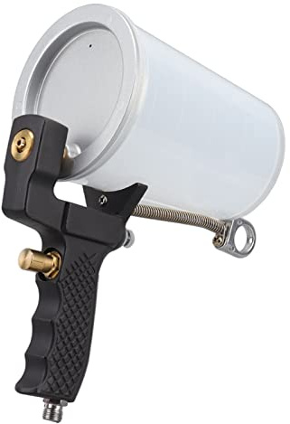 Gelcoat Spraypistol Justerad Harts Luft Spray Cup Legerat stål med FN5 5/32in munstycke 1000ml Plastkoppar 500ml Mätkopp Sprayer Gelcoat eller harts