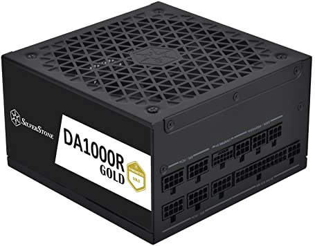 SilverStone Technology Decathlon DA1000R Gold Cybenetics Gold 1000W PCIe 5.0 Fuente de alimentación Totalmente Modular ATX 3.0, SST-DA1000R-GM