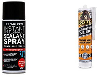 Pro-Kleen Instant Waterproof Sealant Spray - Gorilla 1144110 All Conditions Sealant Silicone Clear 295ml