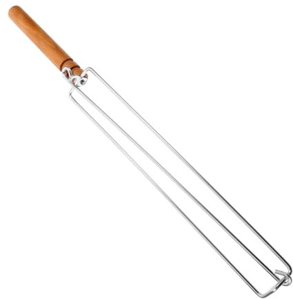 BESPORTBLE Metallspieße Zum Grillen Von Hähnchenflügeln Hähnchenflügelhalter Aus Grillwerkzeug Für Camping Und Picknick Hähnchenflügelschienen Zum Grillen