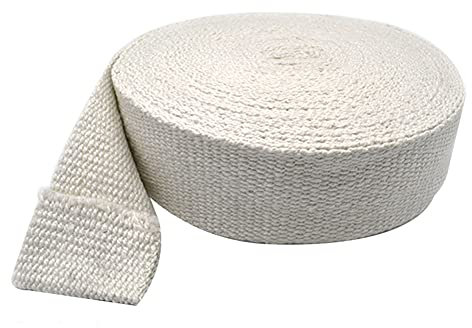RAGOPILEN Ceramic Fiber Blanket, Insulation High Temperatur Ceramic Fibre Strip Cloth Thermal Belt Fire Anti-High Temperature,3mmx100mmx33m(3mmx100mmx33m)