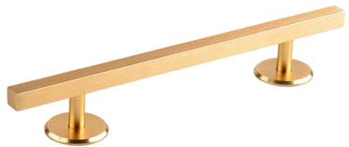 Fenteer Fingerboard-Schienen-Hindernis aus Aluminiumlegierung, vielseitiges Spielzeug, Partyartikel, Spiele, kreatives Mini-Skateboard-Schienen-Zubehör, Gold
