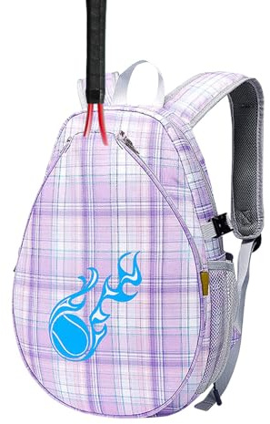 dewdat Tennis Rucksack Für Kinder | Outdoor Sportausrüstung Rucksack - Outdoor Sport Schultertasche | Für Jugendliche Anfänger Sportler Kleidung Handtücher Turniere Camp Schule