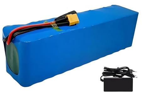 Batería de iones de litio de 48 V y 20 Ah, resistente al agua, de PVC, con cargador para motor de 0 a 500 W. 48V 20Ah,T