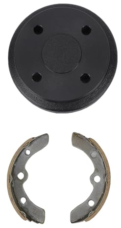 aqxreight Cart Brake Drums Shoes Kit,Premium Durable Rear Brake Drums and Self Adjusting Shoes Set for DS 1995 and Later Precedent 2004