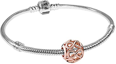 Pandora Starter-Armband Infinity Pink 08324 mehrfarbig
