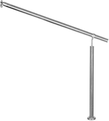 Main Courante Rambarde Garde Corps Acier Inoxydable INOX 150 cm 1.50 m V2Aox