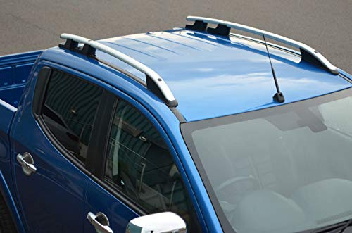 Aluminium Roof Rack Rails Side Bars Set To Fit L200 (2015+)