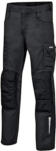 Uvex Synexxo Pantalones Cargo de Seguridad, Negro, 50 para Hombre
