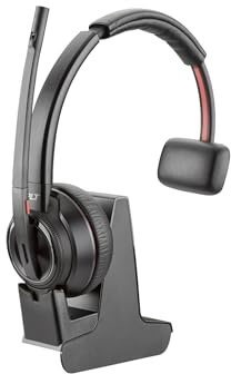 Poly Savi 8210 UC Standard Headset On-Ear DECT 6.0 kabellos