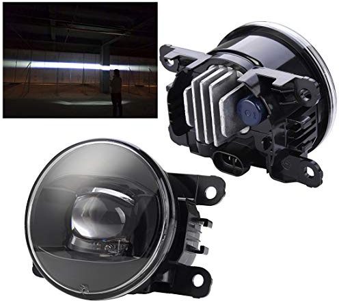 SIEMID Neue Generation LED Nebelscheinwerfer Paar für PORSCH.E CAYENNE Macan Smar.t Fortwo W453 EQ Forfour FIA.T TALENTO 2005 2006 2007 2008 2009 2010 2011 2012 2013 2014 2015 2016 2017 2018 2019