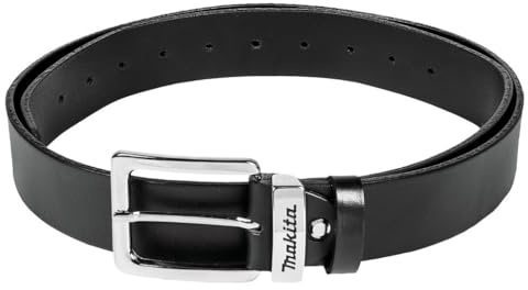 Makita E-05365 Leder Gürtel Schwarz L