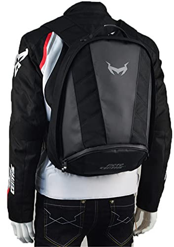 Motorrad-Rucksack Wasserdicht, Regenschutz und Helmabdeckung Wasserdicht Rucksack für Herren/Damen Radsport, Camping, Wandern und Laufen (Type D)