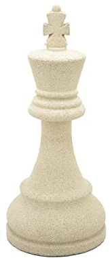 Riesiger Schach-König (Elfenbein)
