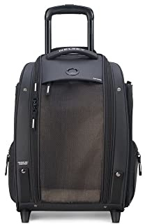 Trolley Marque DELSEY pour Adulte Unisexe, Noir (Black), Sport