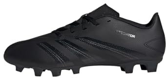 adidas Unisex Predator Club Flexible Ground Football Boots, Core Black / Carbon / Core Black, 40 EU