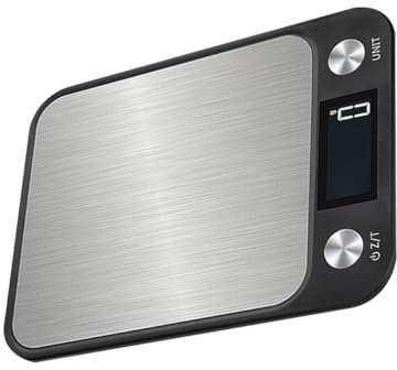 OKUMEYR 1pezzi Inossidabile Display Lcd Strumento Misurazione e Facile Batteria Per