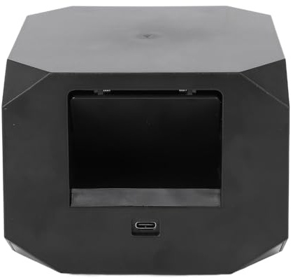 Automatischer Karten -Shuffler 2 Deck, Batteriebetriebener Elektrischer Mischer, Wiederaufladbarer Kartenhändler -Maschinen -Unterstützung 360 ° 180 ° Deal für Home Card -Spiel (Black)