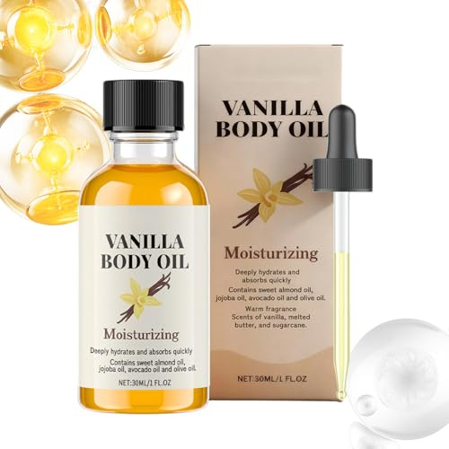 Dmuzsoih Huile Corporelle,Hydratant Parfumé Apaisant | 30ml d'Huile Corporelle Hydratante et Parfumée - Pour les Femmes : Apporte de l'Éclat, Apaise la Sécheresse, pour le Massage et la Douche