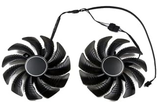 FULIMEI Sostituzione ventola di raffreddamento da 88 mm compatibile for Gigabyte RTX 1650 1660 1660Ti 2060 2070 Ventole della scheda video super grafica(2PCS)