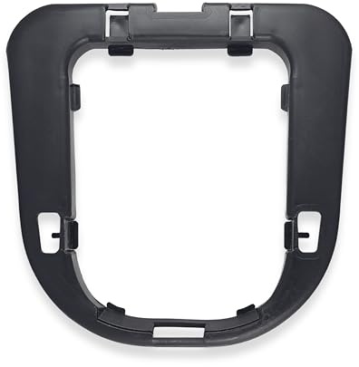 1neiSmartech Anillo de retención para maneta de palanca de cambios compatible con Peugeot 207 307 308 607 608, marco interior de ABS, verificación de códigos Oem, forma y ganchos