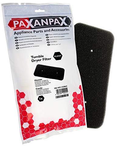 Paxanpax PLD507 Compatible Tumble Dryer Filter Hoover Candy EVO, VHC, DYC Series
