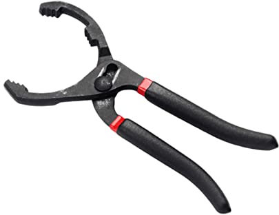 ölfilterzang Verstellbar Zange Filterschlüssel für Ölfilter Werkzeug Schwarz Verstellbar Mit Rutschfesten Griff Für Ölfilter Von ø 45mm Bis ø 145mm