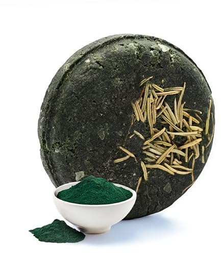 Marbela Cosmetics Shampoo Bar for Thinning Hair with Nettle & Castor Oil, Jasmine Scent, Vegan, Sulfate-Free, 3 oz